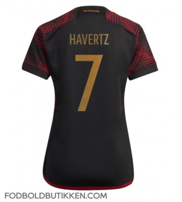 Tyskland Kai Havertz #7 Udebanetrøje Dame VM 2022 Kortærmet